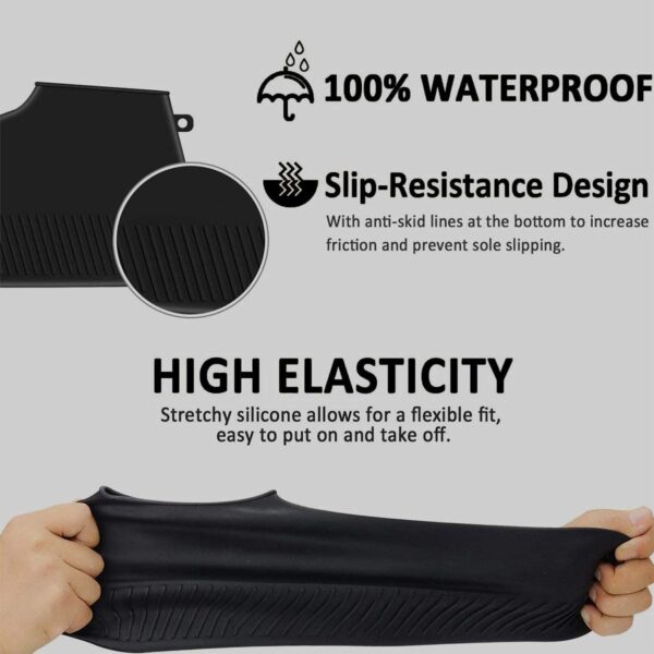 2_240dd61d-93f3-4af1-ae3b-ddb920dc4f7f.jpg Non-Slip Waterproof Silicone Shoe Cover, Large