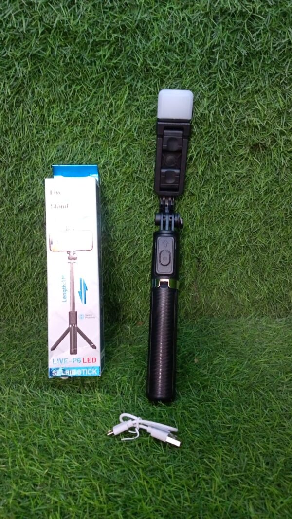6a5708fc-f768-43e5-8e85-ecc9894678bc.jpg Bluetooth Selfie Stick, Portable Phone Tripod Stand for Mobile.