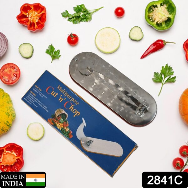 a8b3c1be-cfcd-4f9e-8356-1bdeca604c7e.jpg STEEL VEGETABLE CUTTER PREMIUM QUALITY CUTTER FOR FRUIT , VEGETABLE & MEAT CUTTING USE ( Color Box )
