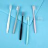 Kids Adults Ultra Soft-bristled Toothbrush With Cover (10 Pcs Set)