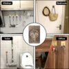 03_31584663-a808-42a4-bb14-1839784d18ea.jpg Plastic Adhesive Sticky Waterproof and Oil Proof, Wall Hook (5.5?3.5 Cm & 10 Pc)