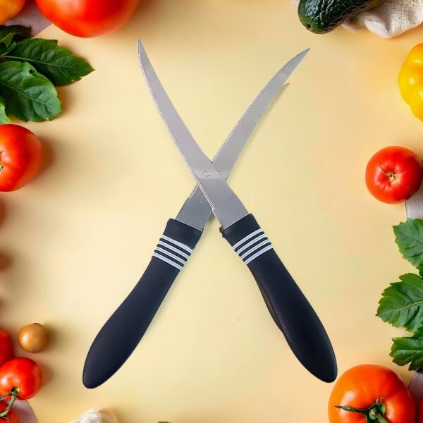 03_e70ef8ce-8bb3-49a5-8e1b-98b7f3cbe4a9.jpg Premium Curved Serrated Stainless Steel Kitchen Knife Set (Mix Color & 2 Pc)