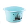 Plastic Bathroom Accessories Set (Mix Color / 6 Pc)