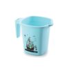 Plastic Bathroom Accessories Set (Mix Color / 6 Pc)