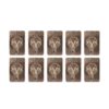 05_d9a41954-de5c-443f-8e00-90e9683222c0.jpg Plastic Adhesive Sticky Waterproof and Oil Proof, Wall Hook (5.5?3.5 Cm & 10 Pc)