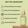 Ved Sanjeevani Nabhi Oil for Joint Pain Relief (30ML / 1 Pc)
