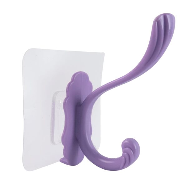 06_4b03425a-f4c0-479e-b11c-cb10ac495dfb.jpg Self-Adhesive Heavy Duty Decorative Wall Hook (1 Pc)