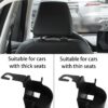 06_ffb2550e-647f-4989-9f55-e9d6ab483947.jpg Car Headrest Backseat Organizer, 3 in 1 Automotive Cell Phone Drink cupholder Adapter with Headrest Hooks for Kids and Adults, Multifunctional Storage for Car Travel Accessories