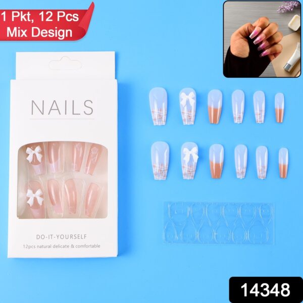 3c94a3d8-a358-4dd2-9159-50f5f7bd6e0f_f8e9f03b-00cc-4ed4-8b61-cbcfe6c30d1b.jpg Reusable Press-On Artificial Nails with Adhesive Stickers (1 Pkt)