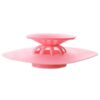 Creative 2-in-1 Silicone Sewer Sink Sealer Cover Drainer (multicolour)