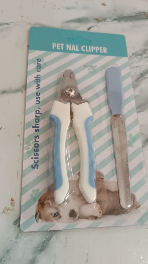 56cec88a-a3d6-4c32-b684-2c6372cc9741_abb93da2-06b7-4ac4-a3e1-52af3d83dcf5.jpg Pet Nail Clipper and Nail File Grooming Kit for Dogs and Cats (Mix Color / 2 Pc)