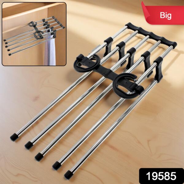 Adjustable Big Trouser Pants Hanger Organizer