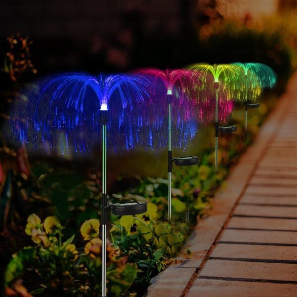 7image_c81ea390-6c99-494e-9419-4daf97eca699.jpg Solar Outdoor Lights ? 7-Color Waterproof Jellyfish Like Firework Home Decor (2pcs)