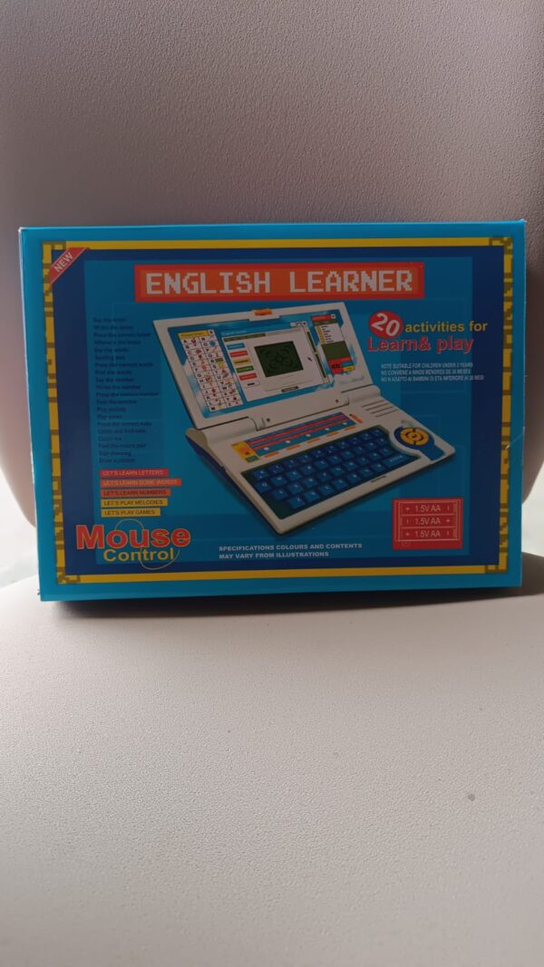 English Learner Educational Laptop Toy – 20 Learning Activities