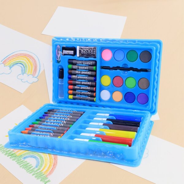 Piece Complete Kids Art & Craft Stationery Set