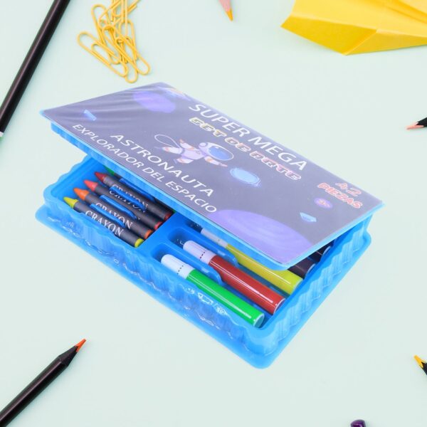 Piece Complete Kids Art & Craft Stationery Set