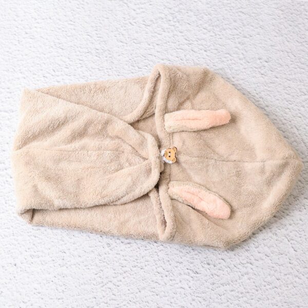 Hair-Towel-04_0abe87b5-fb0f-44e7-acfb-8b72611381f3.jpg Cute Animal Ear Hooded Hair Drying Towel Wrap (1 Pc)