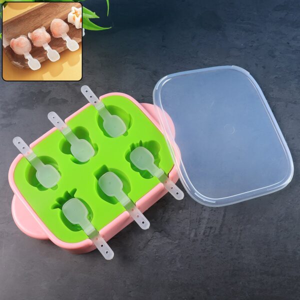 Ice-Cube-Moulds-01.jpg Cavity Silicone Ice Cream and Popsicle Mold Tray (1 Set)