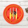 Mishra's 5-Piece Multipurpose LPG Kitchen Combo Set with Gas Pipe, Cylinder Trolley, Knife, Lighter & Peeler