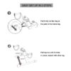 Mini Fitness Pedal Cycle Bike Gym Machine for Exerciser