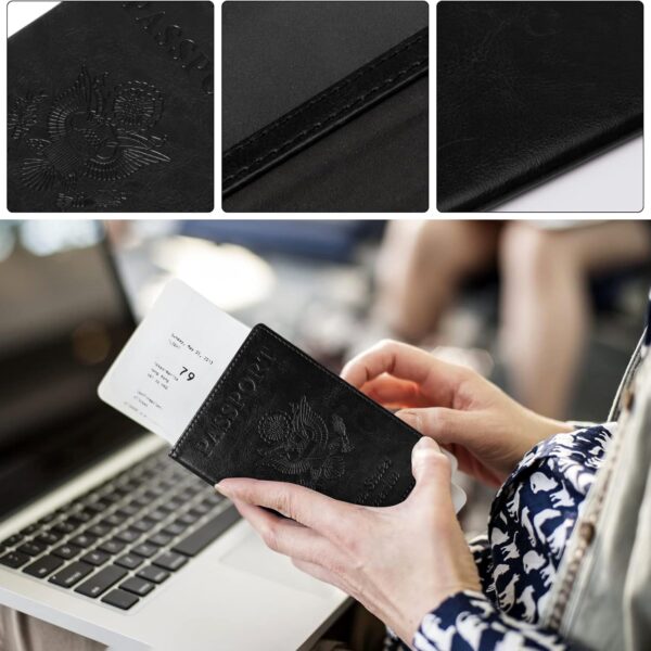 Passport-04_d99b3eb7-4f4d-4a27-9bc0-afe8faef3a58.jpg Premium Leatherette Passport Holder Cover (1 Pc)