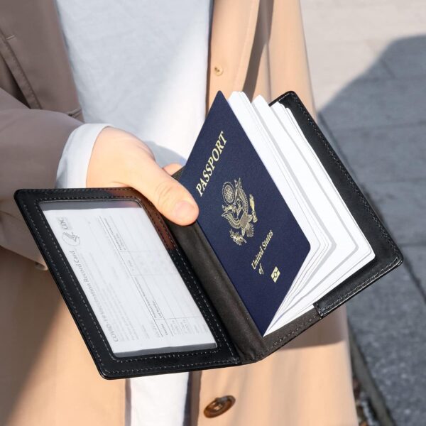 Passport-06_b2a66294-61bf-4593-af8c-2692db11800c.jpg Premium Leatherette Passport Holder Cover (1 Pc)