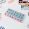Weekly Pill Organizer Box with 21 Compartments (1 Pc)