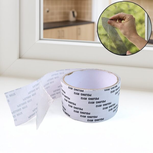Self-Adhesive Mosquito Net Repair Tape ? 2M x 5CM Roll ? 1 Pc