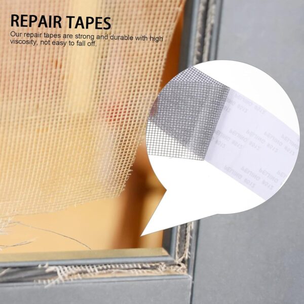 Self-Adhesive Mosquito Net Repair Tape ? 2M x 5CM Roll ? 1 Pc