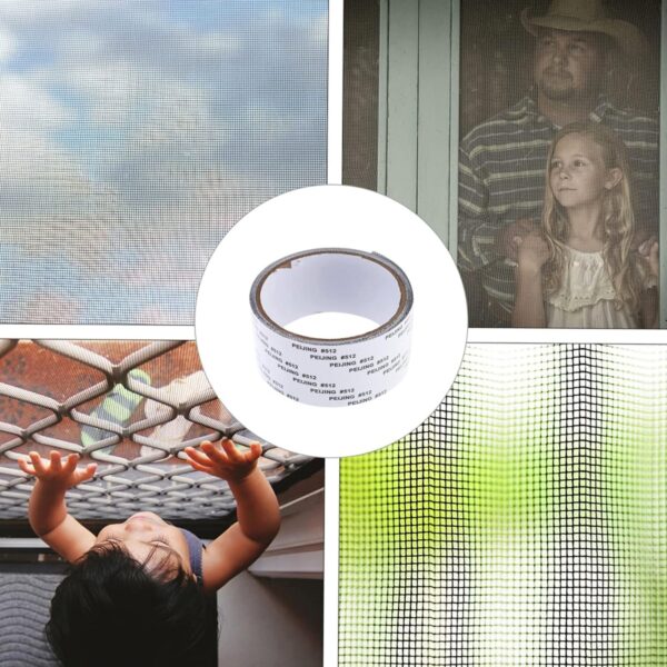 Self-Adhesive Mosquito Net Repair Tape ? 2M x 5CM Roll ? 1 Pc