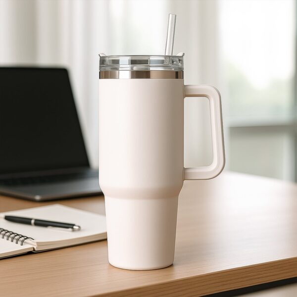 Extra Large Insulated Travel Mug (1200ML - 1 Pc / Mix Color)