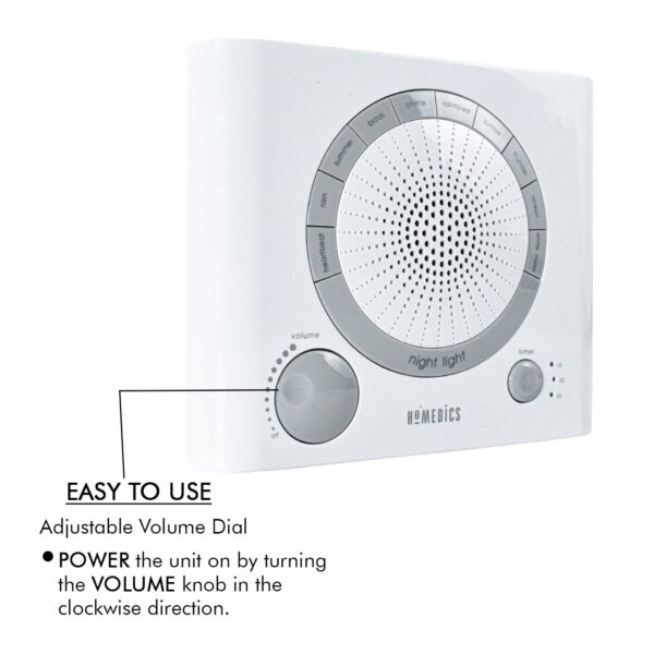 WhatsAppImage2023-10-12at1.54.41PM_2.jpg Sleep Therapy Sound Machine with 8 Soothing Sounds (Battery, Timer Option)