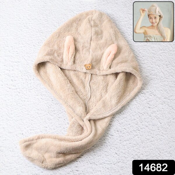 WhatsAppImage2025-08-11at2.19.55PM_96ff209e-e048-44a9-bfaa-4ae119c91b96.jpg Cute Animal Ear Hooded Hair Drying Towel Wrap (1 Pc)