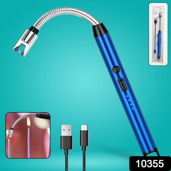WhatsAppImage2025-08-12at14.21.45_d3846a17_68556dd3-9f97-4271-aee4-c56221b9d47d.jpg Metal Rechargeable Electric Arc Lighter with Flexible Neck (1 Pc)