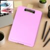 A4 Size Hard Plastic Clipboard File Folder (1 Pc)