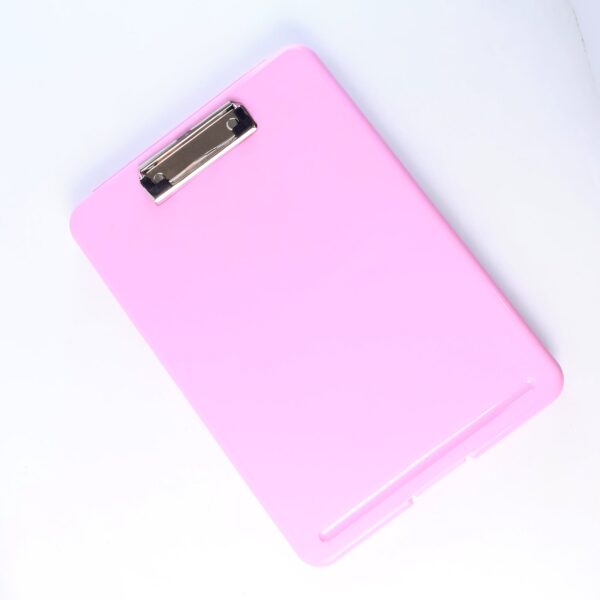 clipboard-04.jpg A4 Size Hard Plastic Clipboard File Folder (1 Pc)