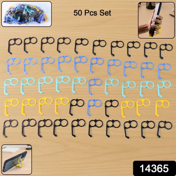 db3858dd-4abd-4afc-9642-18299acd472d.jpg Plastic Hand Mobile Stand (Mix Color / 50 Pc)