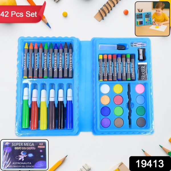 Piece Complete Kids Art & Craft Stationery Set