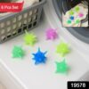 Washing Machine Laundry Reusable Soft Spiky Balls (6 Pc)