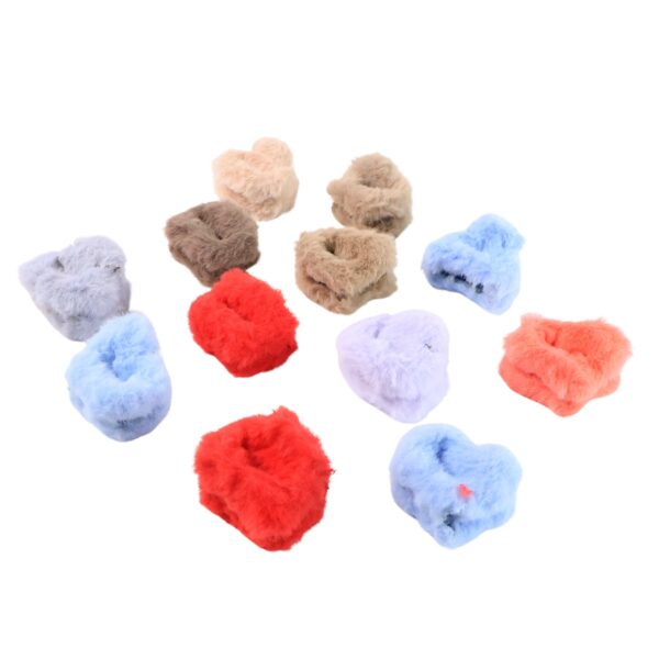 Small Hair Claw Clips, Plastic Fluffy Hair Claw Hair, Hair accessories (12 Pcs Set)