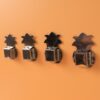 Agarbatti Holder for Wall – 4 Pcs Self Adhesive Wall Mounted Incense Stick Stand for Home, Temple, Pooja Room, Office&nbsp;