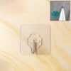 Self Adhesive Transparent Wall Hook (1 Pc)