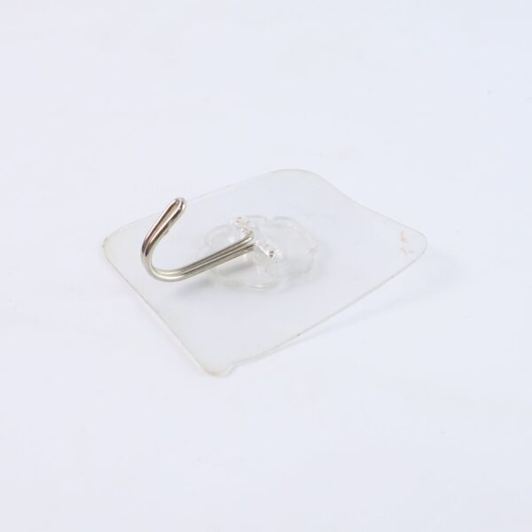 hook-06_8bb4a270-bd91-4783-b934-9254afc0190b.jpg Self Adhesive Transparent Wall Hook (1 Pc)
