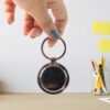 Premium Round Shape Metal Keychain (1 Pc)