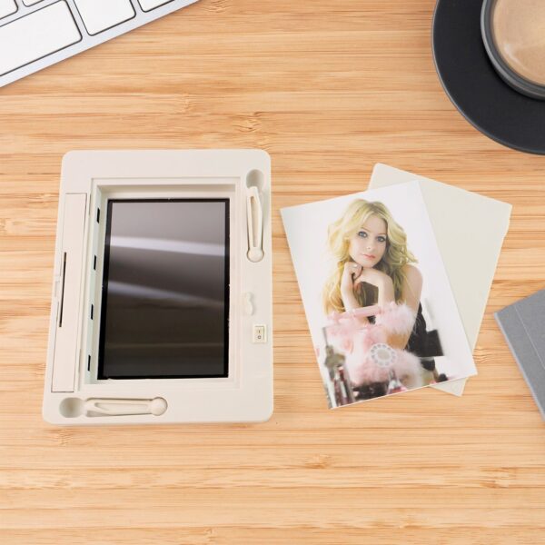 Multifunctional LED Magic Mirror with Hidden Photo Frame (1 Pc)