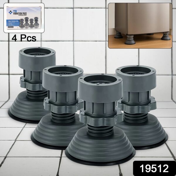 sku_05d8a703-4eff-4a33-86b9-d8a414eb679c.jpg Adjustable Multipurpose AntiVibration For Appliances (Set of 4Pc)